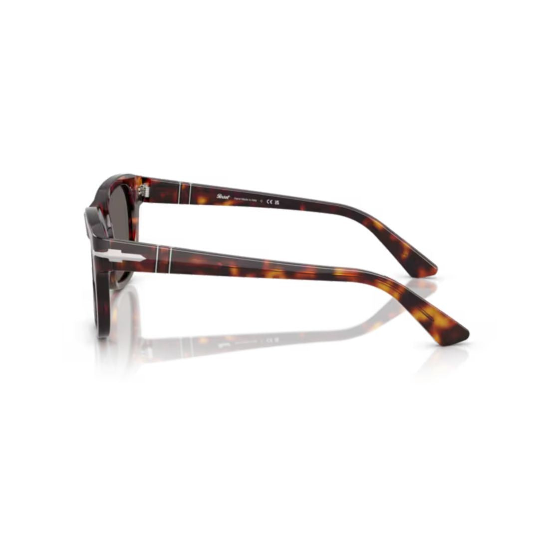 Persol 0Po3372s Classic Tortoiseshell Square Frame Sunglasses