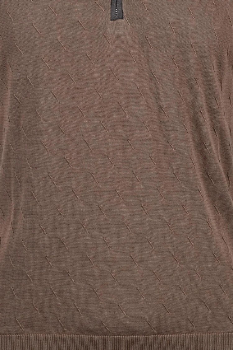 Drumohr Cotton Polo Shirt - Brown