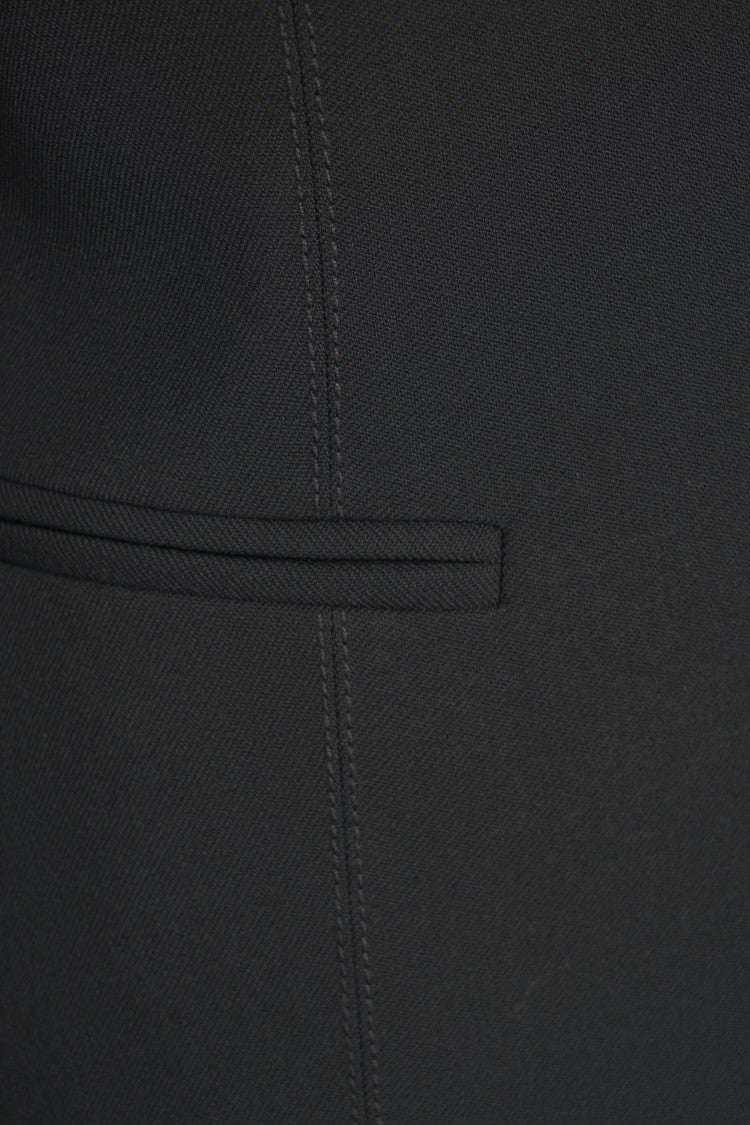 Pinko Black Blazer With Tailored Fit And Structured Lapels