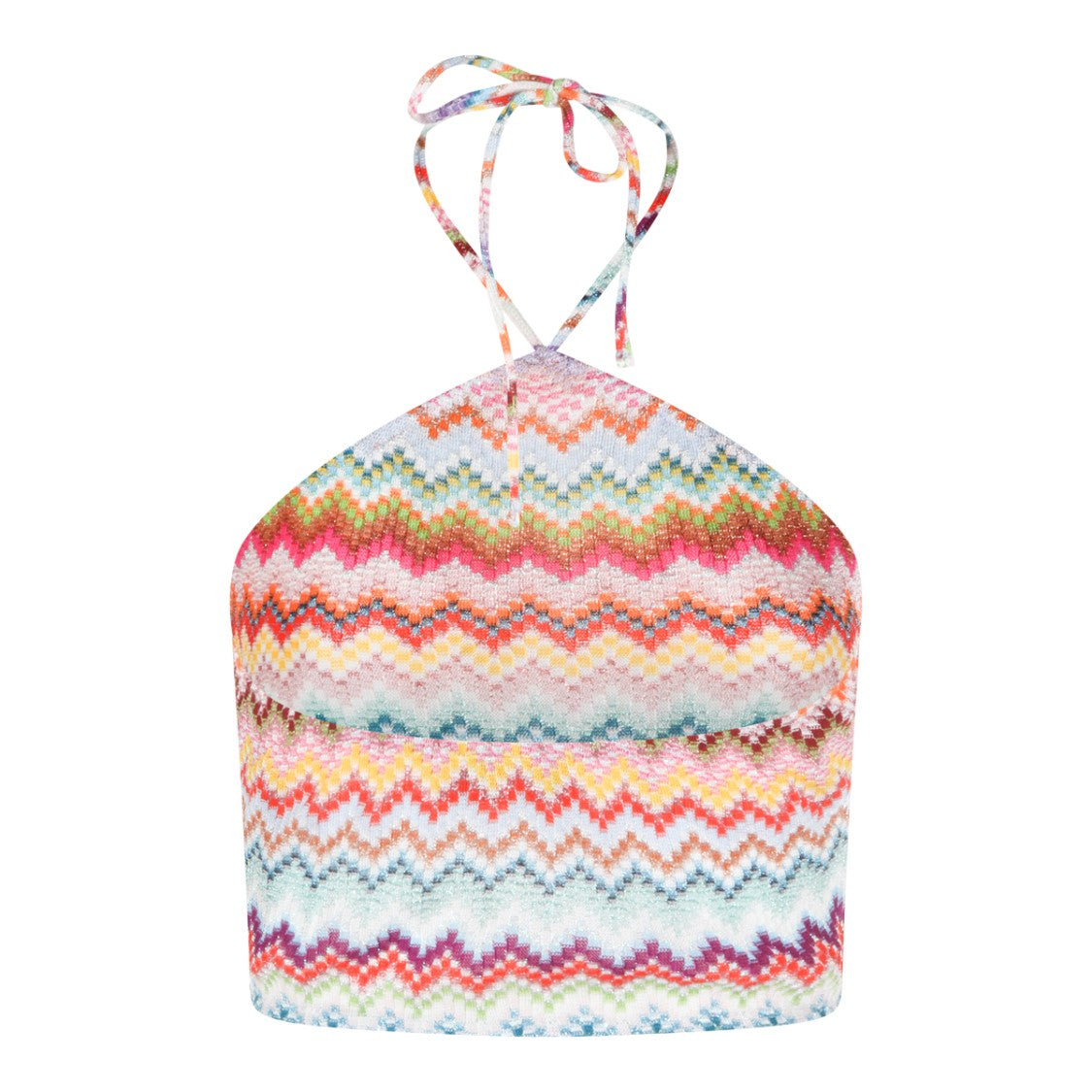 Missoni Zigzag Halter Neck Top