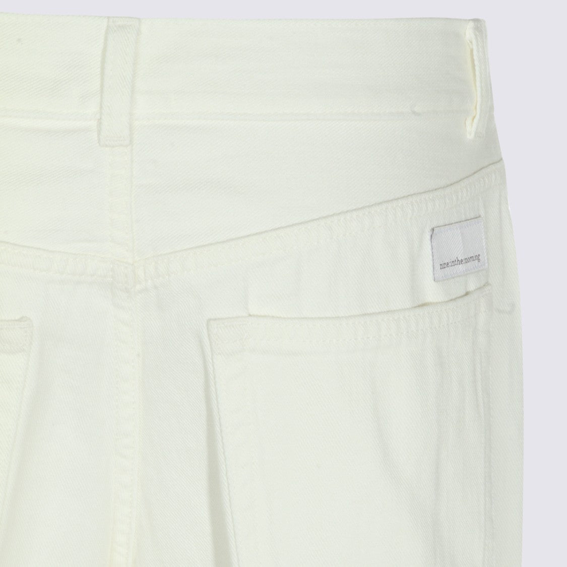 Nine In The Morning High-Waisted Straight-Leg Jeans With Classic Five-Pocket Design