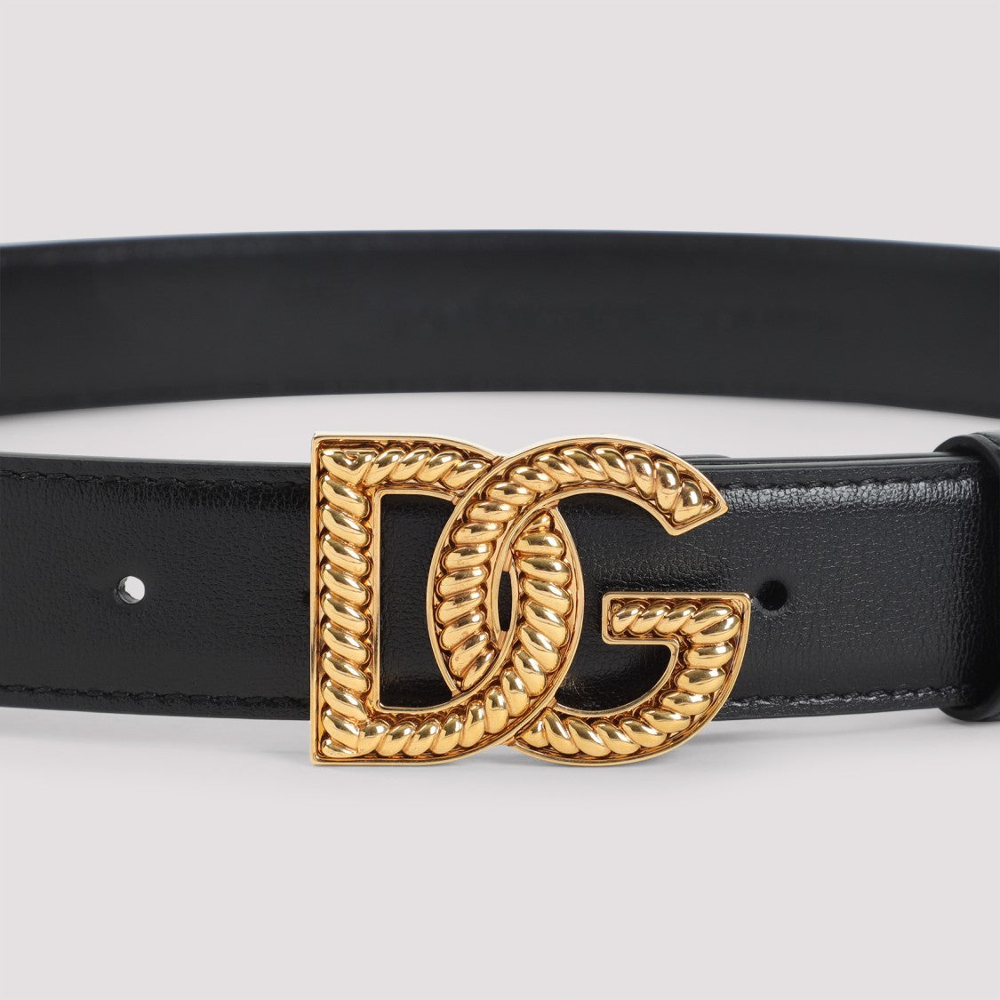 Dolce & Gabbana Calf Leather Belt