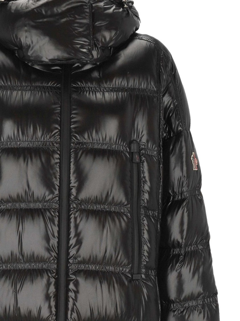 Moncler Grenoble Quilted Hooded Parka With Oversized Fit
