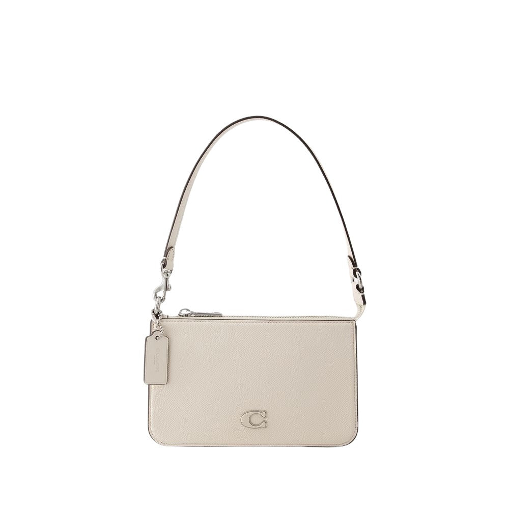 Coach Pouch - Leather - White