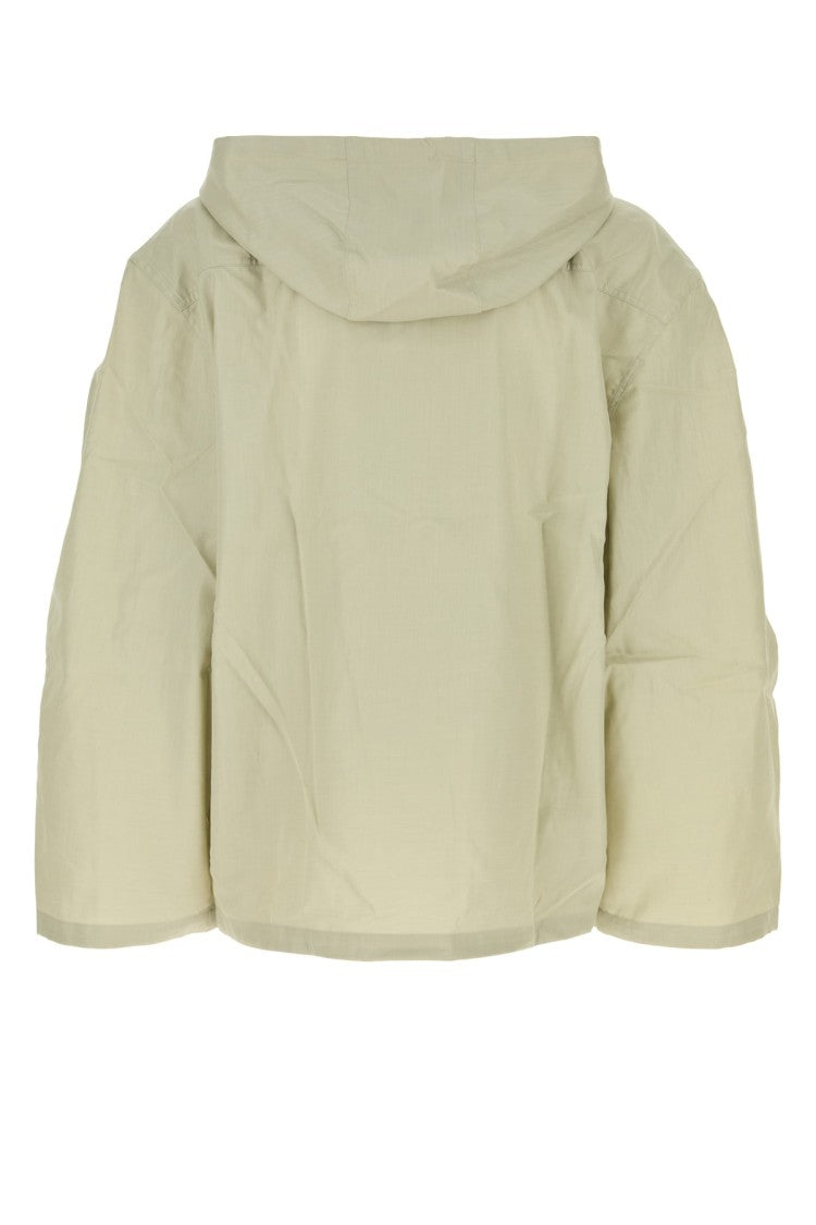 Jacquemus Cropped Hooded Blouse