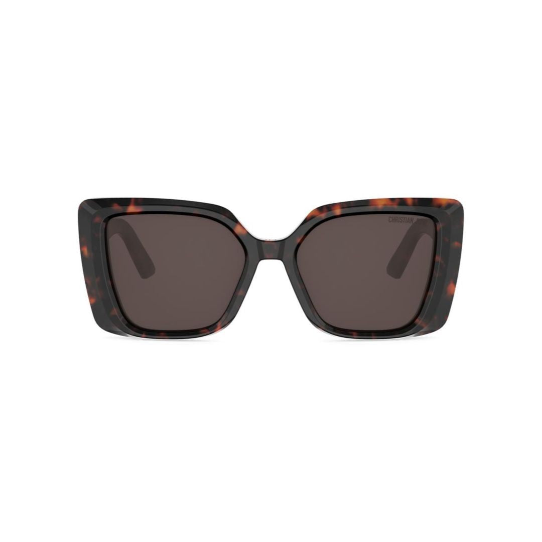 Dior Midnight S5i Oversized Square Sunglasses