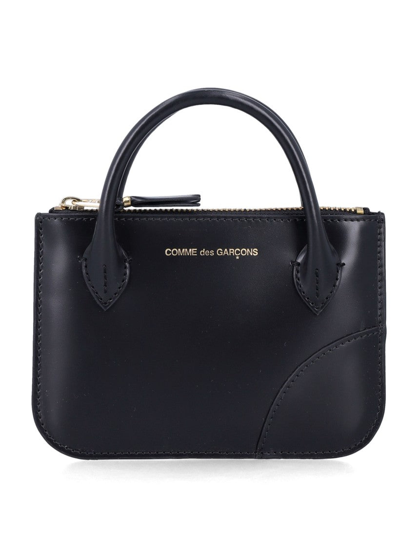 Comme Des Garçons Compact Mini Smooth Leather Wallet