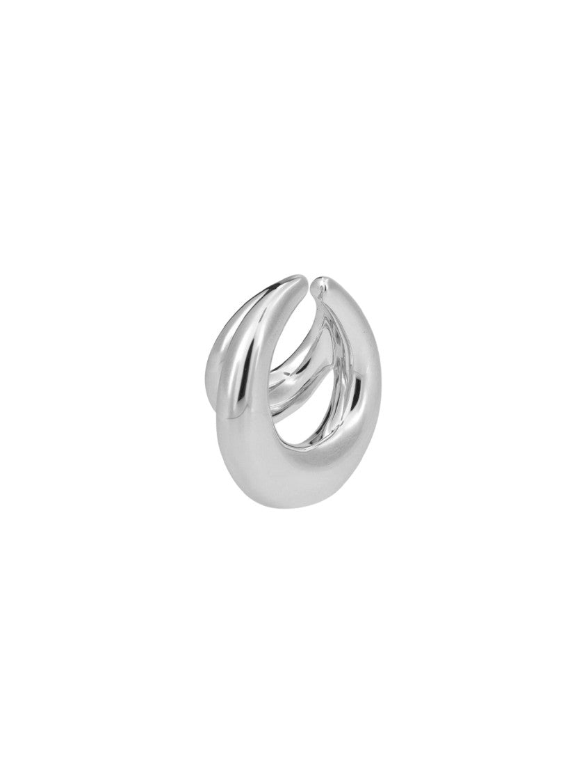 Panconesi Silver Blow Up Sculptural Ear Cuff