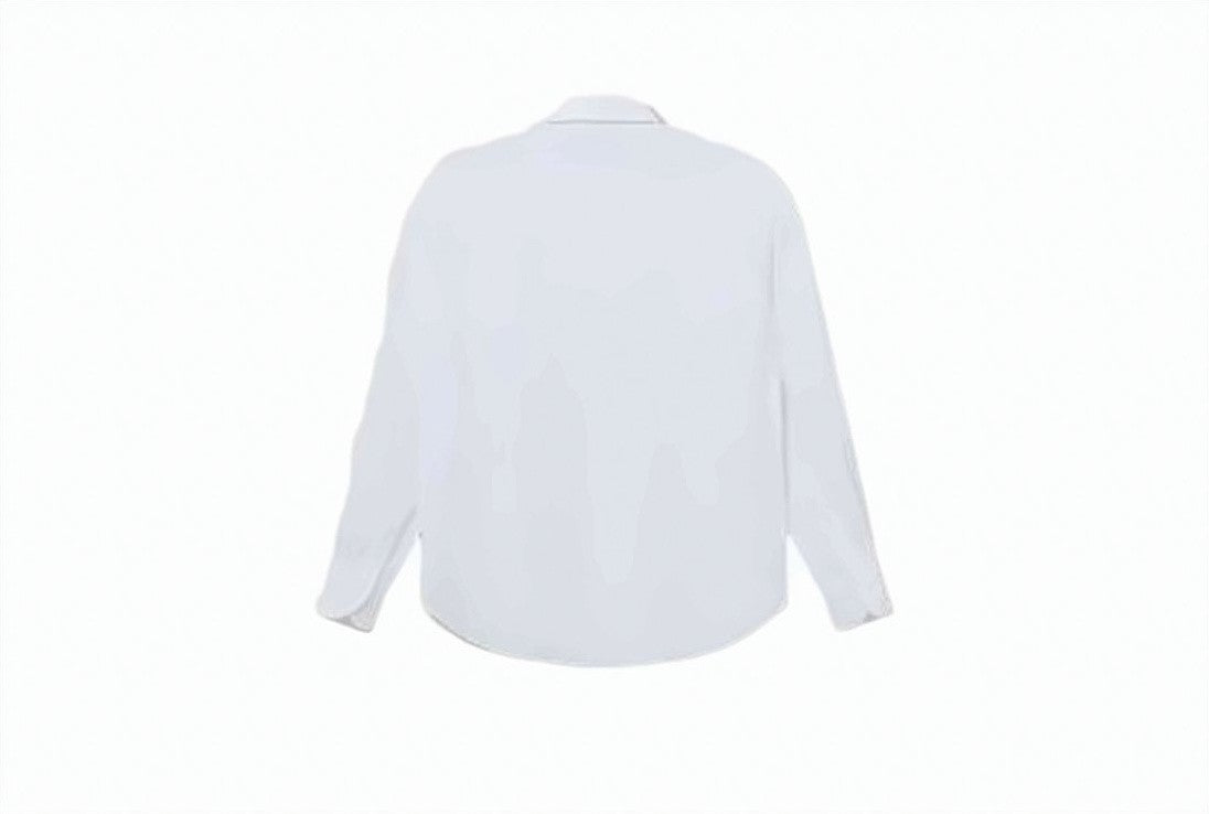 Drake's Crisp White Linen Long-Sleeve Shirt
