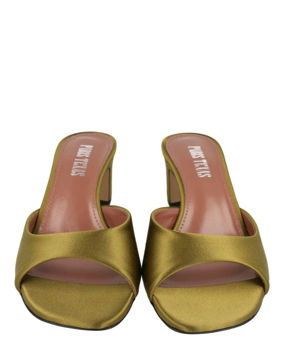 Paris Texas Lara Satin Mules