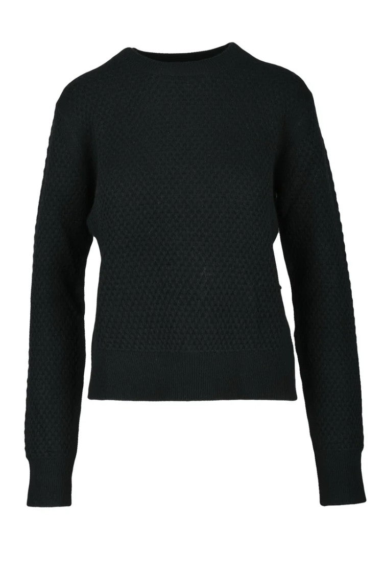 Max Mara Ellade Short Cashmere Sweater - Black