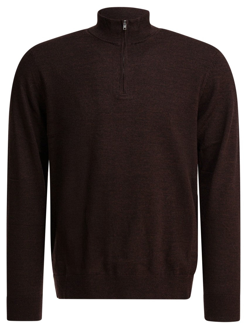Nn.07 "Sergio" Merino Wool Polo Sweater