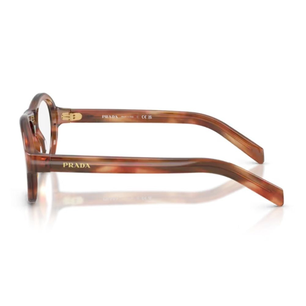 Prada Striped Oak Pr C12v Pilot Glasses