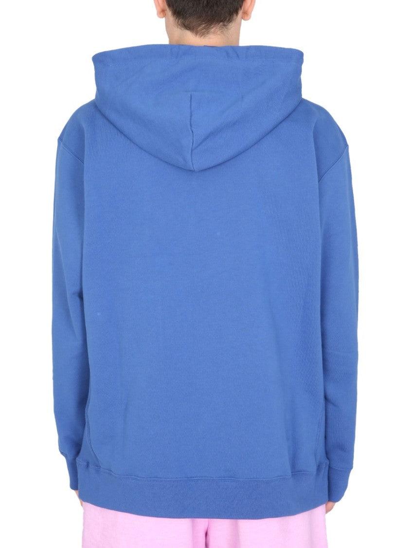 Opening Ceremony Relaxed-Fit Hoodie With Box-Style Logo Print