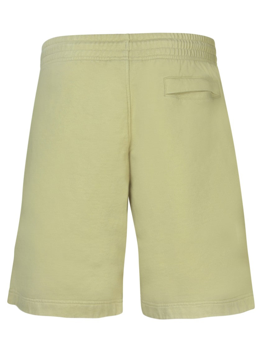 Maison Kitsuné Beige Cotton Drawstring Shorts