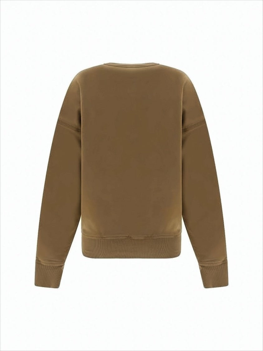 Saint Laurent Relaxed Fit Long-Sleeve Cotton Top