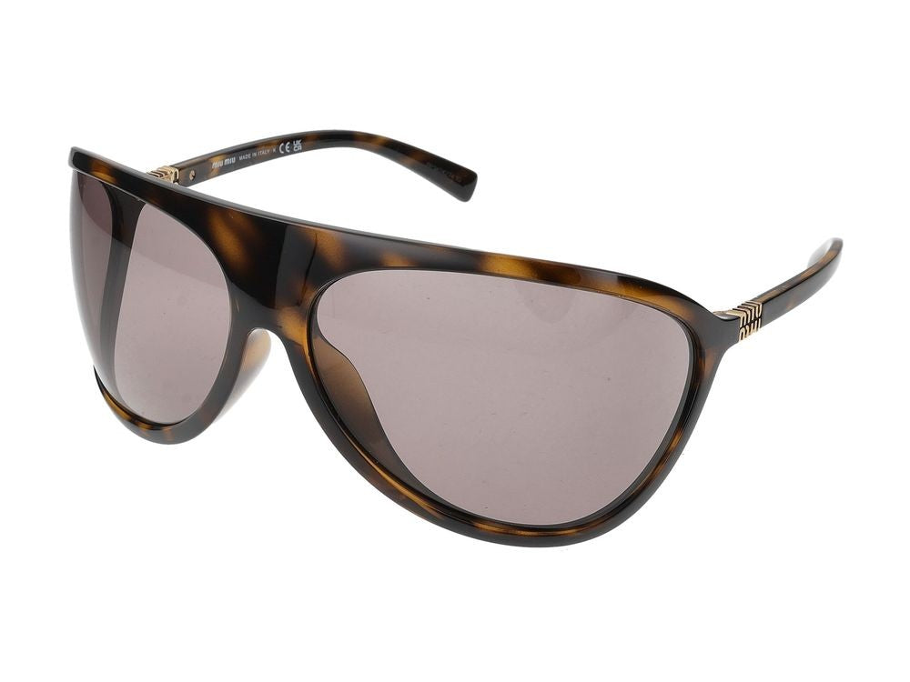 Miu Miu Injected Frame Sunglasses With Modern Silhouette