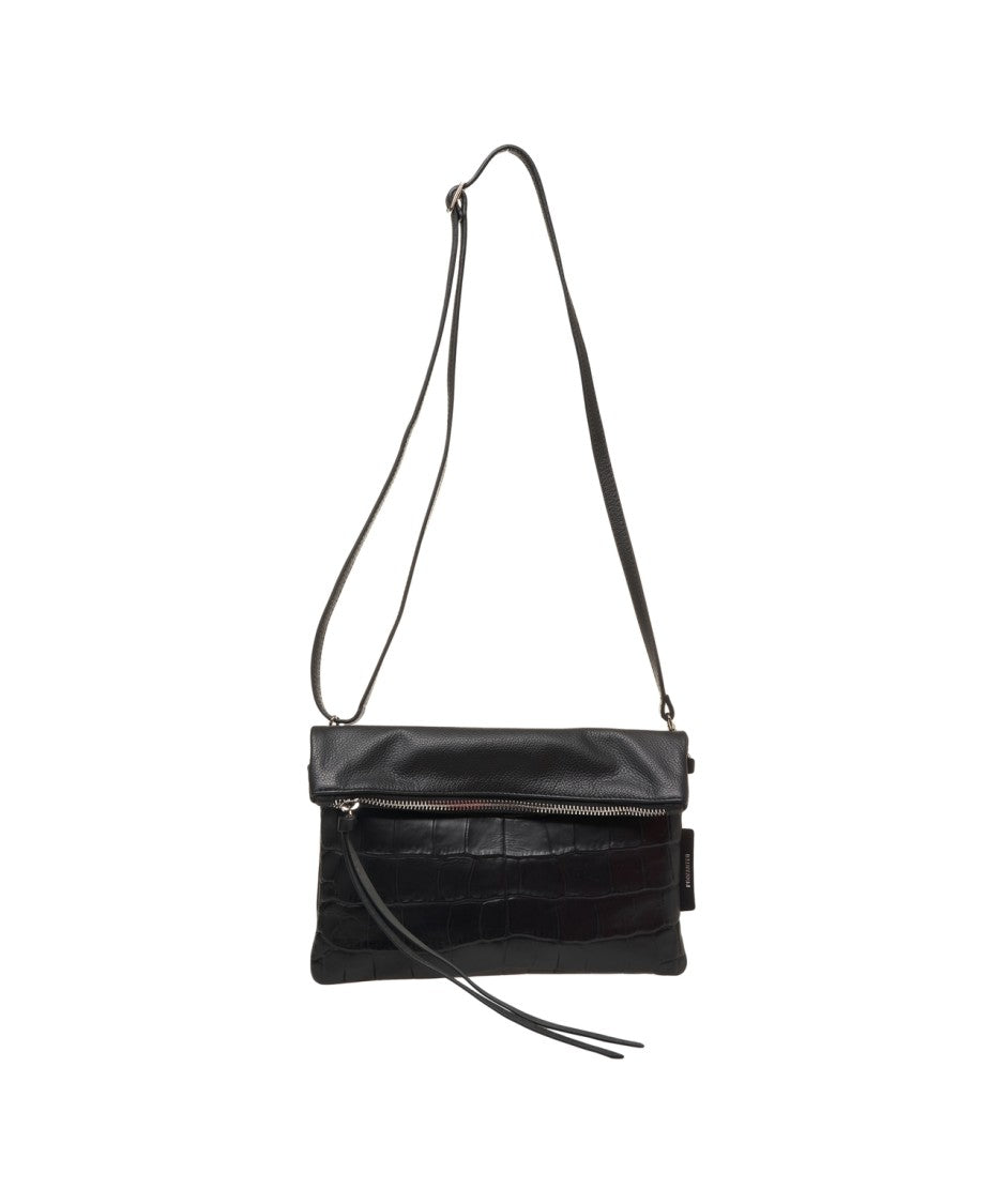 Profanter Mel' Croco-Effect Shoulder Bag