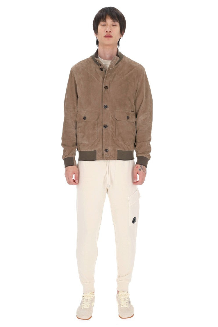 Moorer Carlos-Ur Supersoft Leather Bomber Jacket