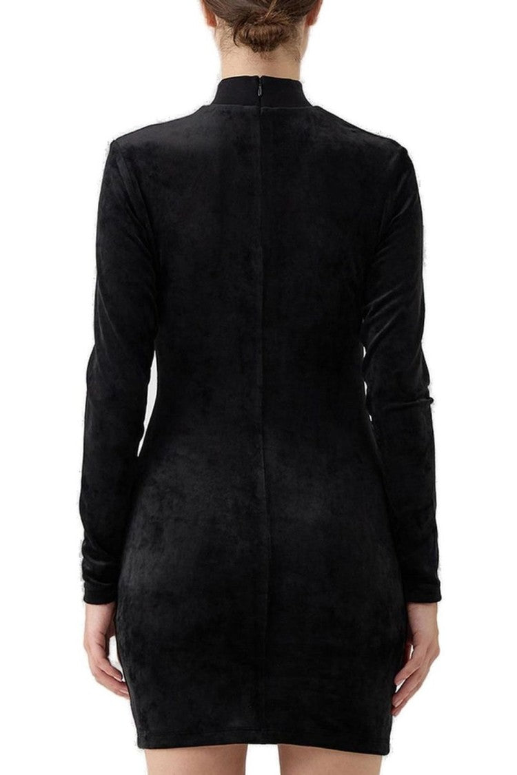 Versace Jeans Couture Long Sleeve Fitted Mini Dress