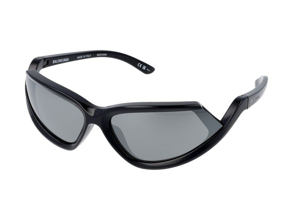 Balenciaga Sunglasses Bb0289s 001 Black Black Silver 71/16/120