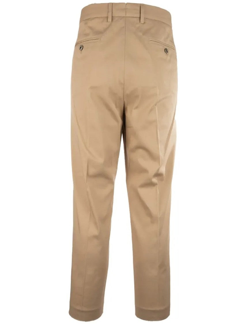 Pence Alain Cropped Tailored Structured Pants
