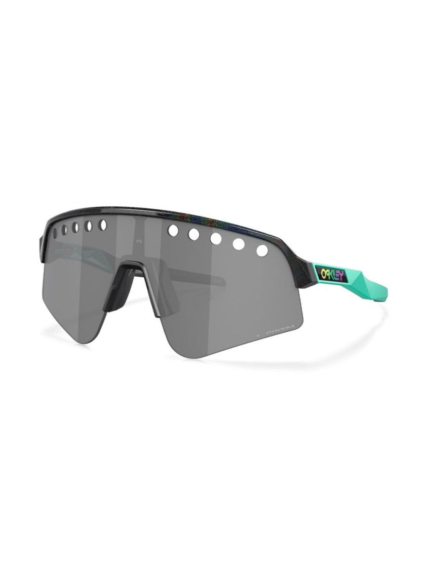 Oakley Oversized Wraparound Sunglasses With Sporty Frame Design