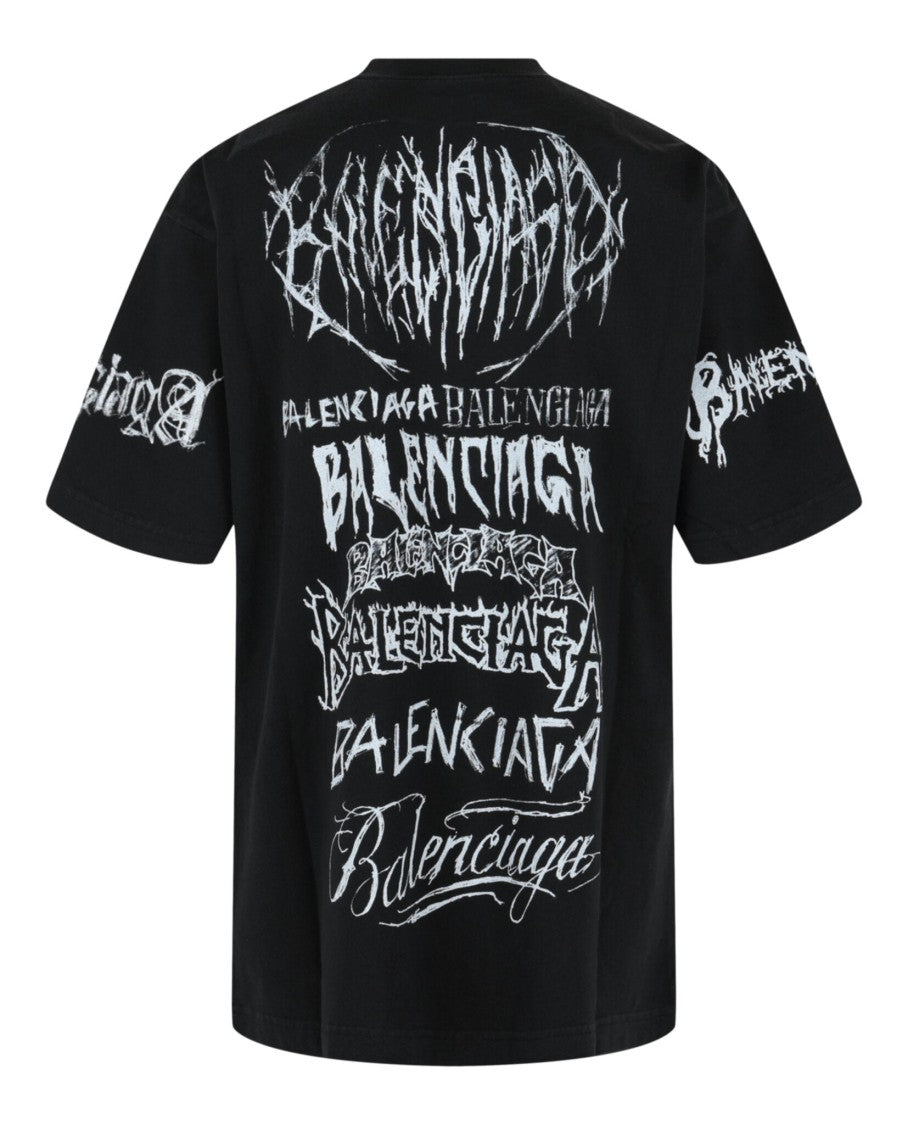 Balenciaga Diy Metal Vintage T-Shirt