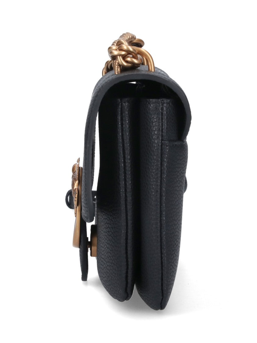 Pinko Love One Soft' Mini Bag – Black