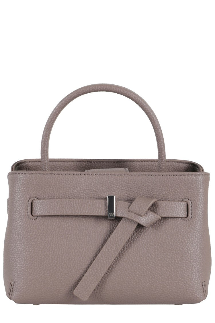 Emporio Armani Textured Leather Mini Shoulder Bag