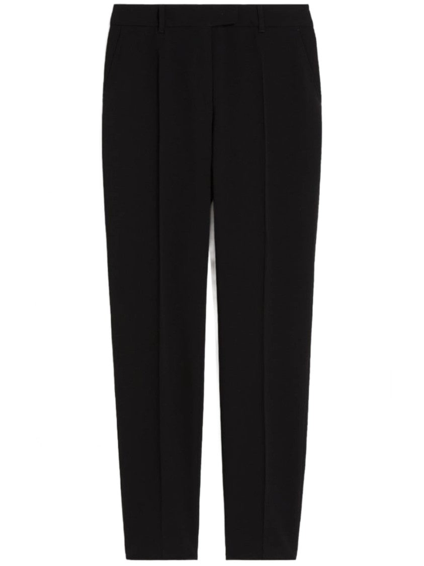 Max Mara Jerta Tailored Straight-Leg Creased Pants
