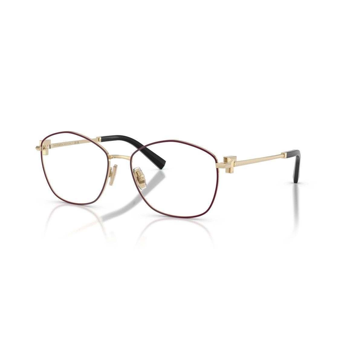 Tiffany & Co. 0Tf1174 Geometric Metal Frame Eyeglasses