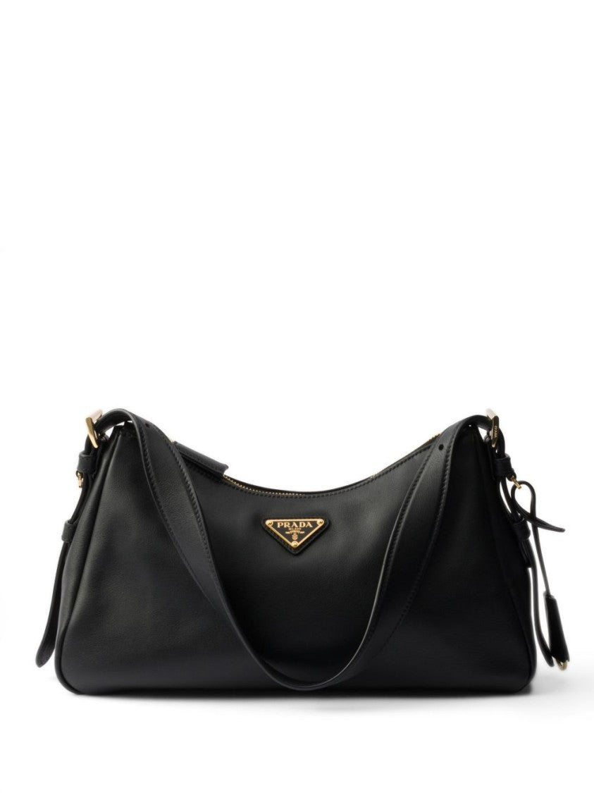 Prada Aimée Medium Leather Shoulder Bag