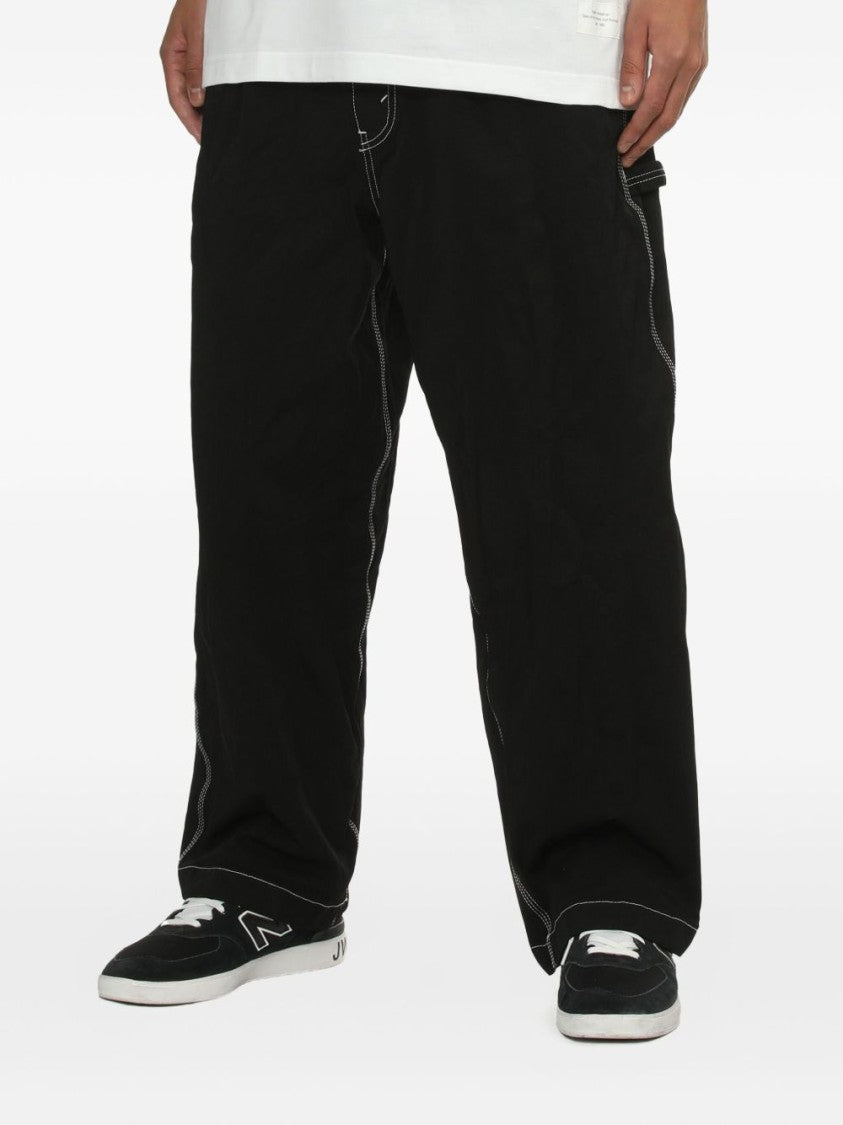 Comme Des Garçons Black Wide-Leg Denim Jeans