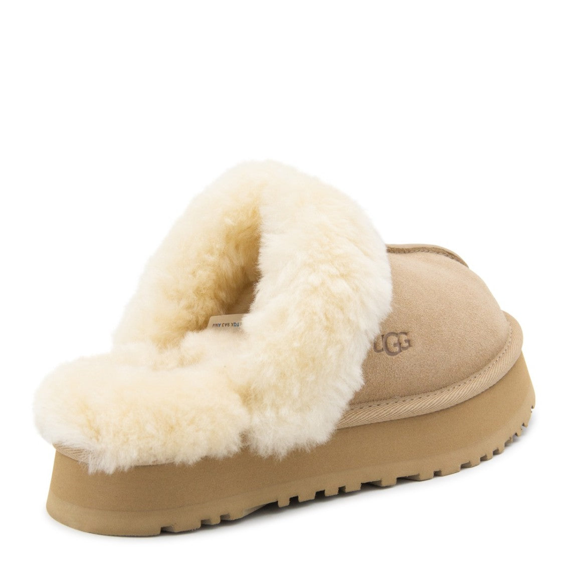 Ugg Sand Leather Open-Back Flats