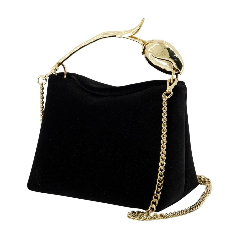 Erdem Mini Bloom Handbag With Sculptural Gold-Tone Handle