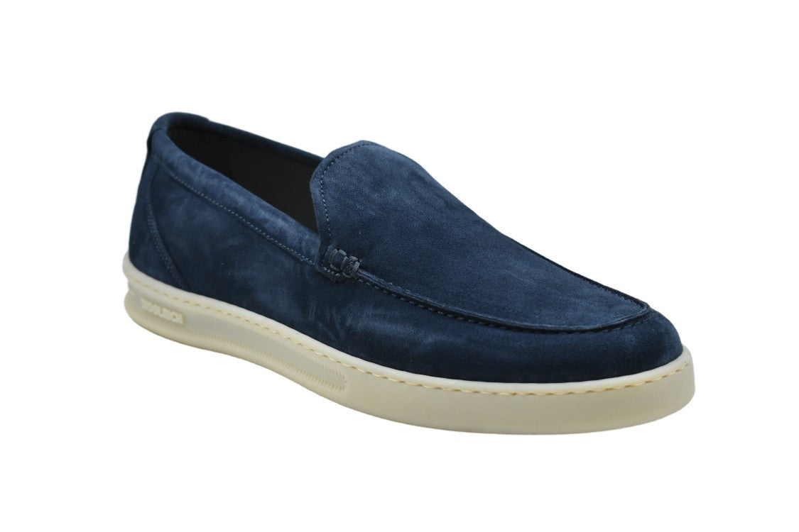 Woolrich Blue White Laced Comfort Versatile Shoes