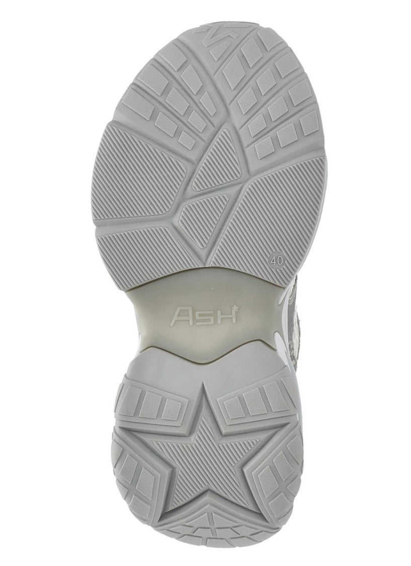 Ash White Dragon Suede Inserts Sneakers