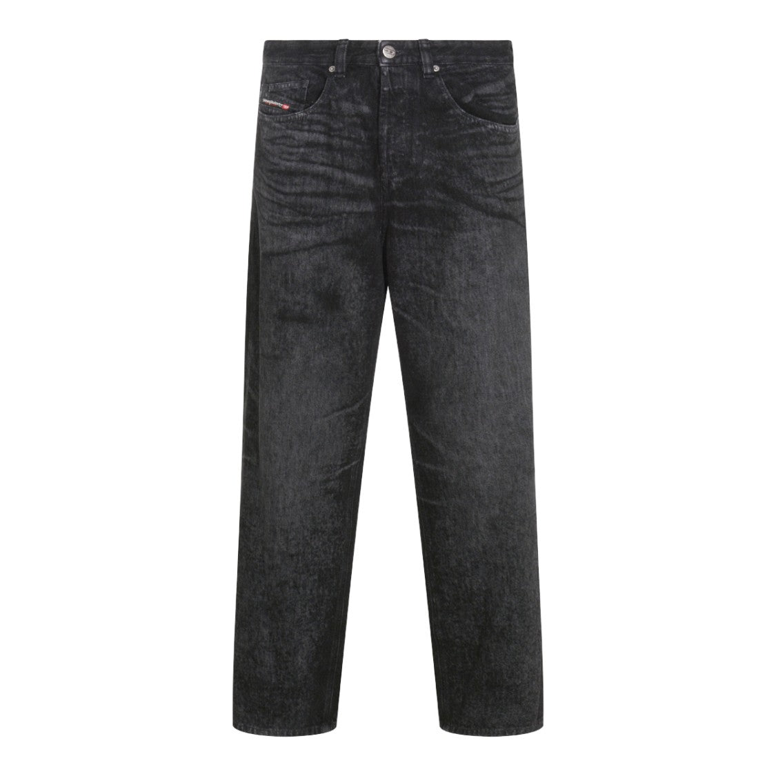 Diesel Black Cotton Jeans