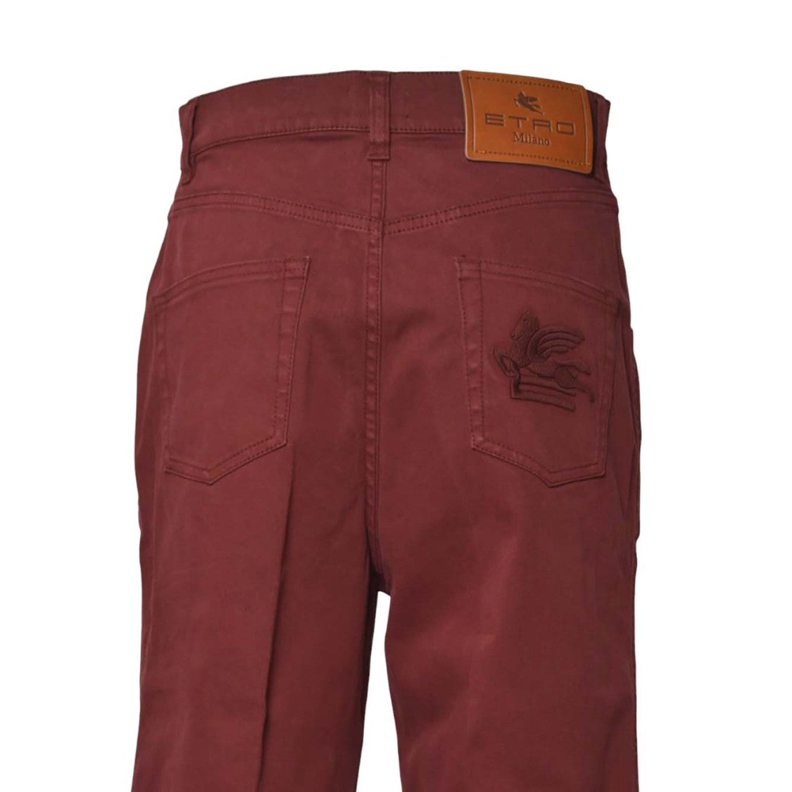 Etro Flared High-Waisted Jeans With Button-Front Closure