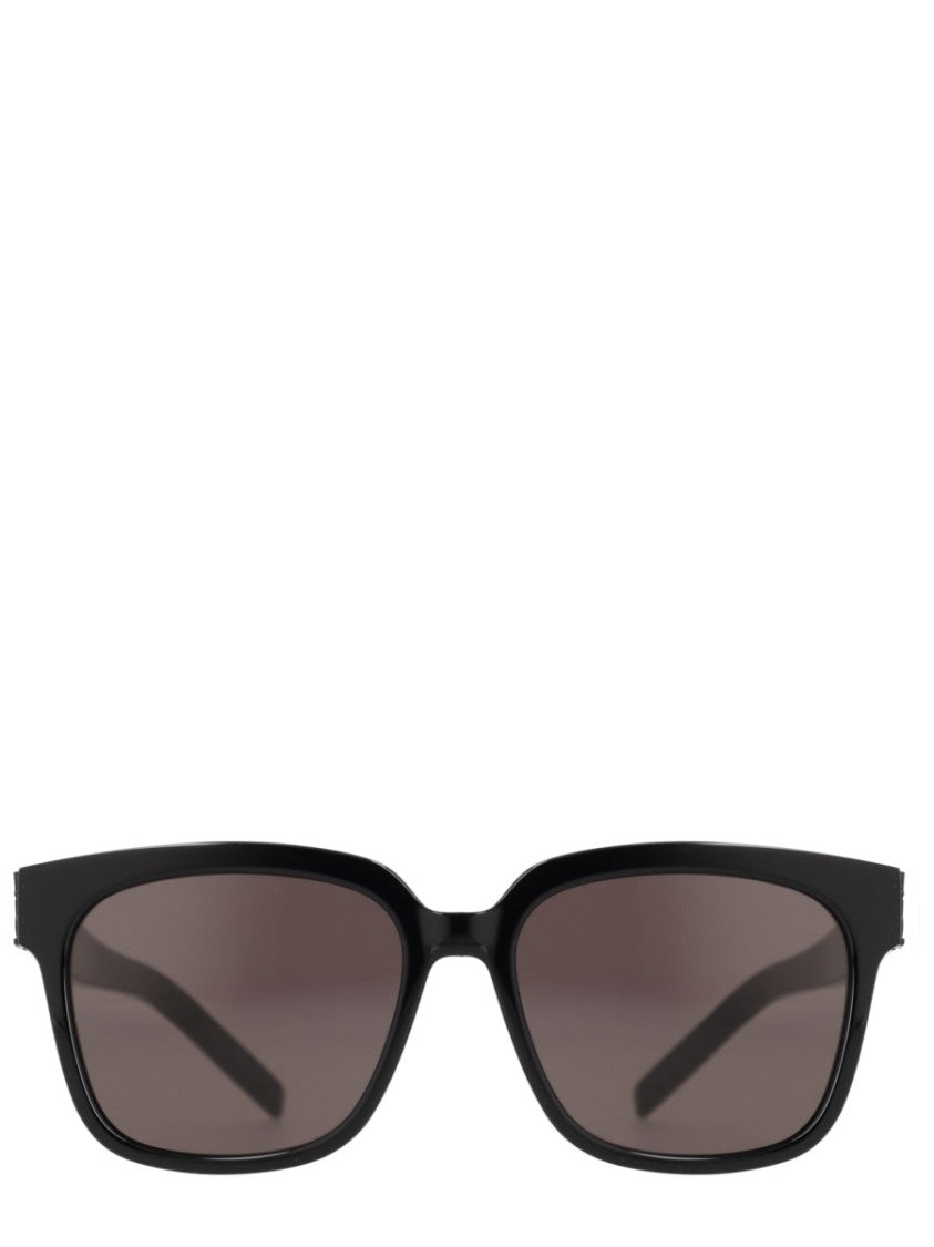 Saint Laurent Slm40 Black Rectangular Acetate Sunglasses