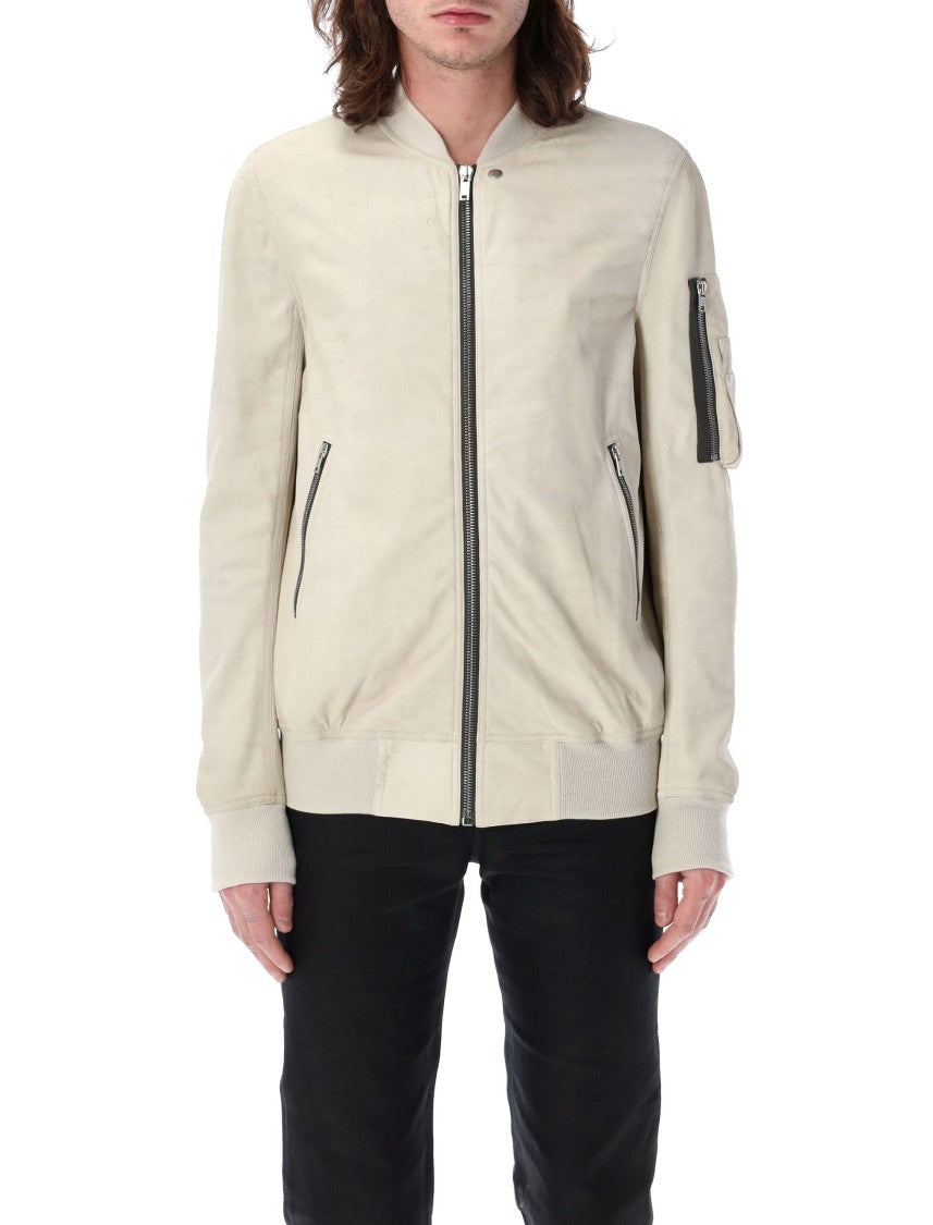 Rick Owens Classic Flight Lamb Leather Jacket