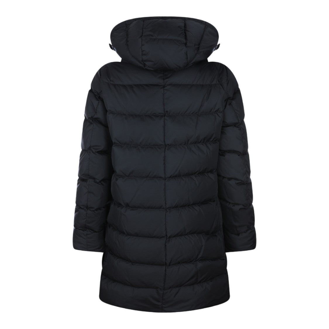 Herno Quilted Down Coat With High Collar