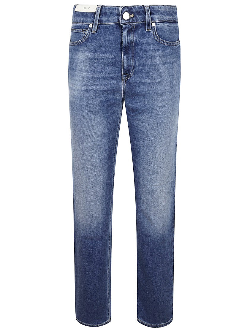 Pt Torino Alanis Classic Straight-Leg Jeans In Light Wash