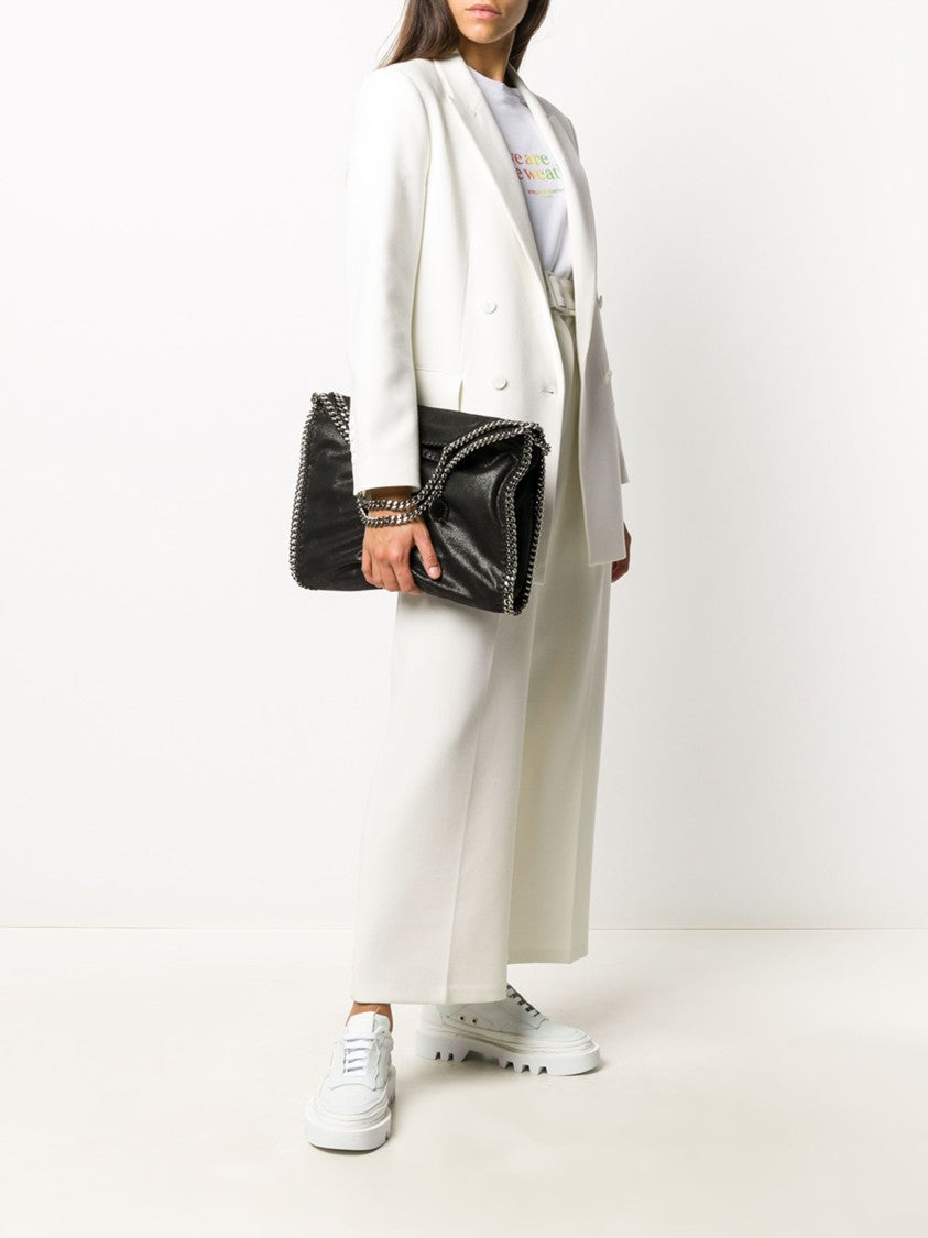 Stella Mccartney Soft-Structured Large Shoulder Bag With Chain Detail
