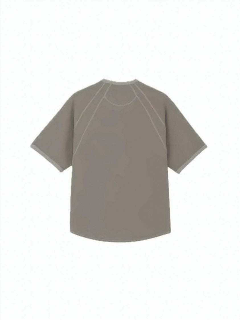 Goldwin Relaxed-Fit Short-Sleeve T-Shirt With Geometric Seam Lines