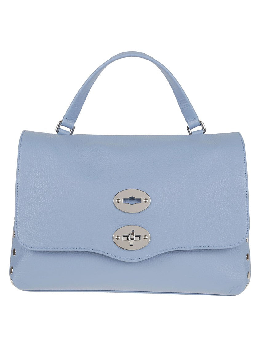 Zanellato Calf Leather Handbag With Removable Straps