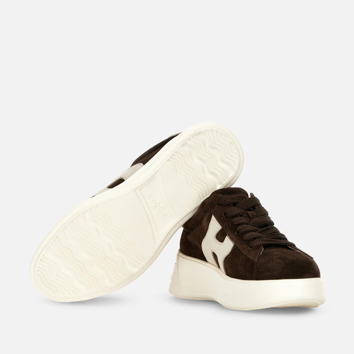 Hogan Rebel H562 H Lace-Up Shoes