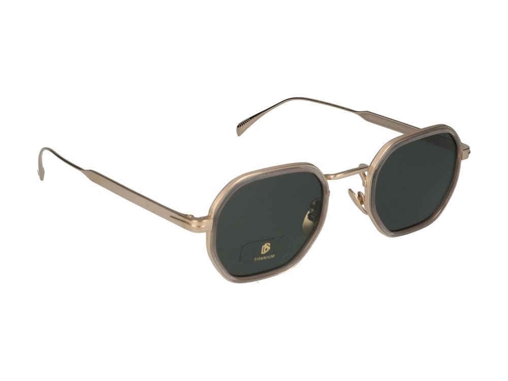 David Beckham Sunglasses Db 1097/S 763 Gold Mud 49/24/150