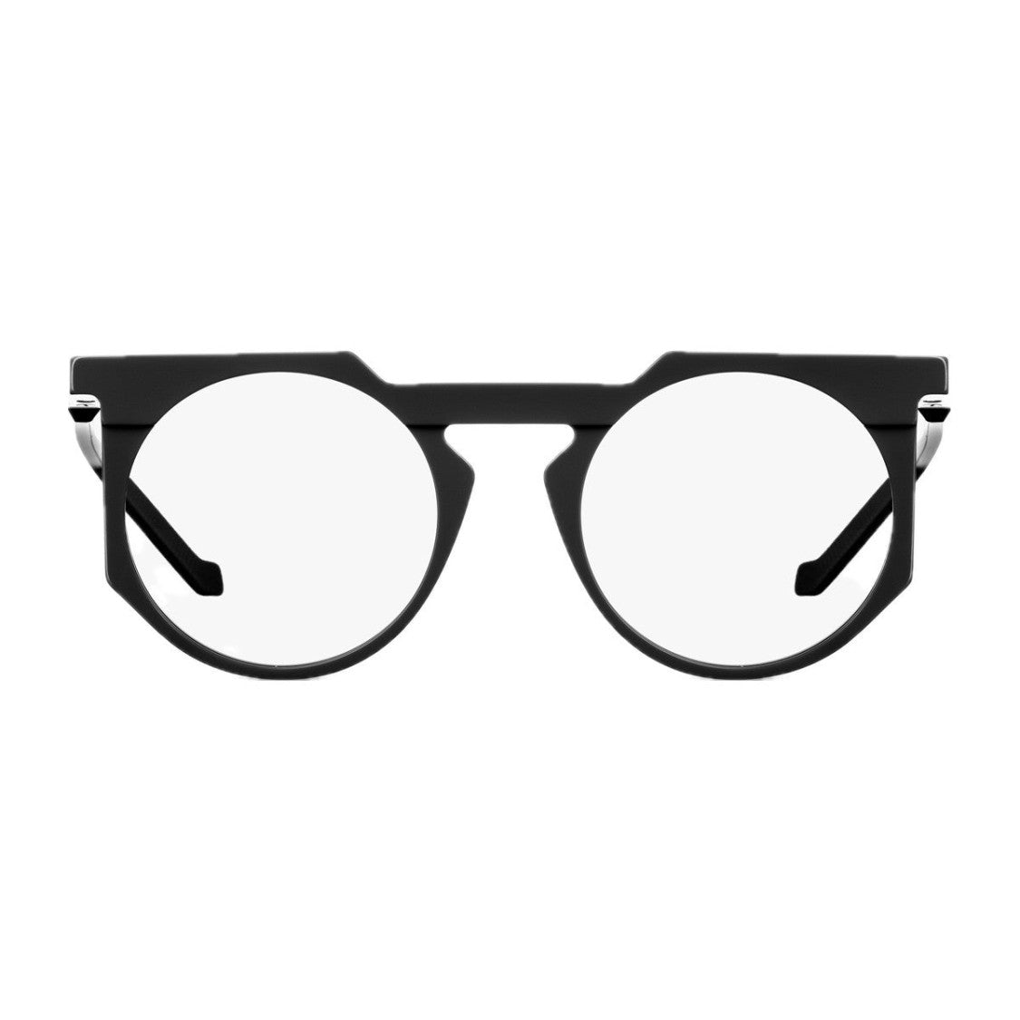 Vava Black White Label Wl0025 Bio-Acetate Round Sunglasses